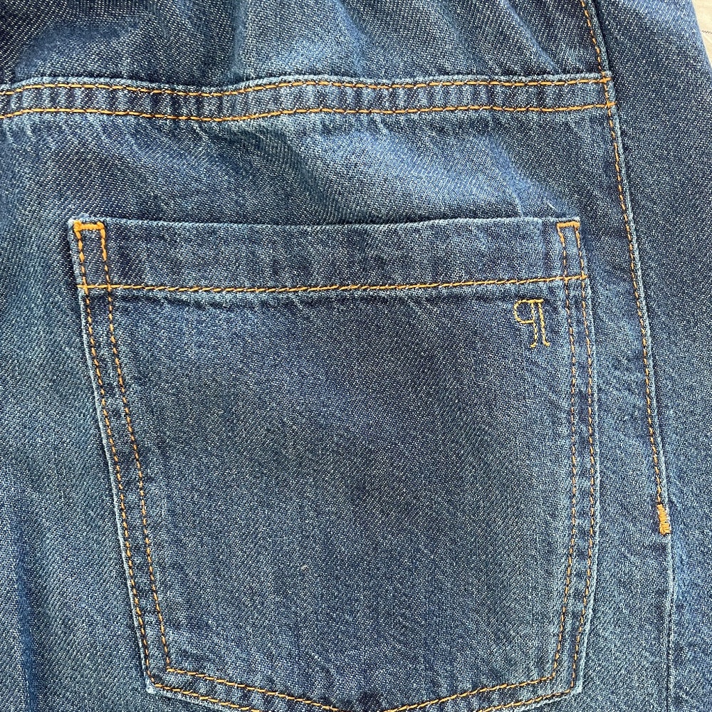 NWOT ~ Anthropologie Pilcro Drawstring Wide-Leg Jeans ~ MEDIUM - Picture 7 of 10